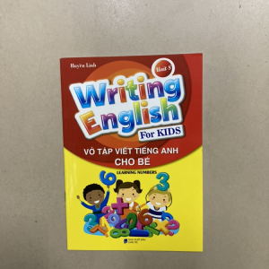 UNIT 8 -  Vở tập viết tiếng anh cho bé (LEARNING NUMBER)